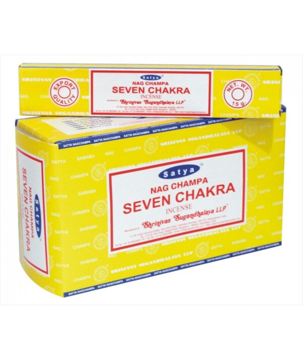 Nag champa 7 chakras Satya 12x15gr.