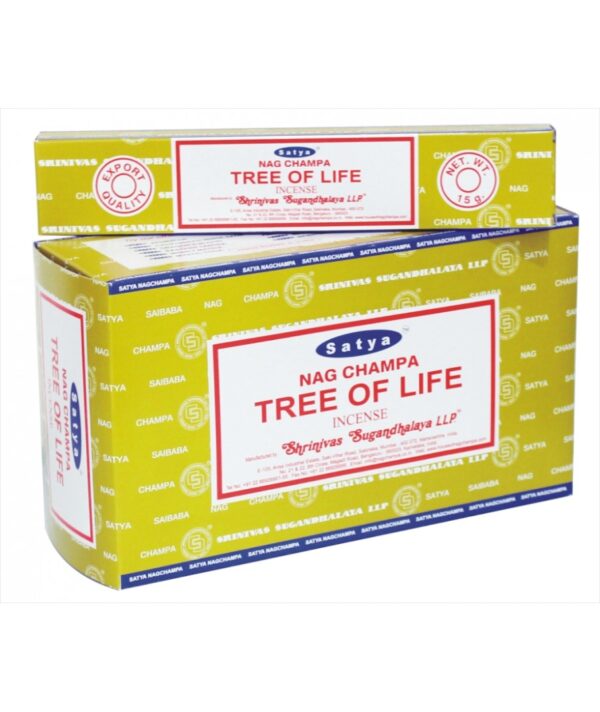 Nag champa árbol de la vida Satya 12x15gr.